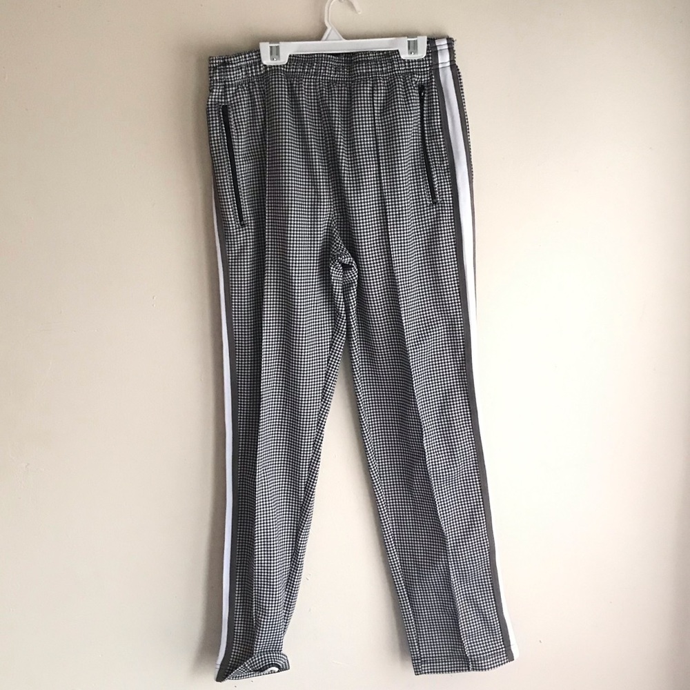checkered joggers from urban outfitters